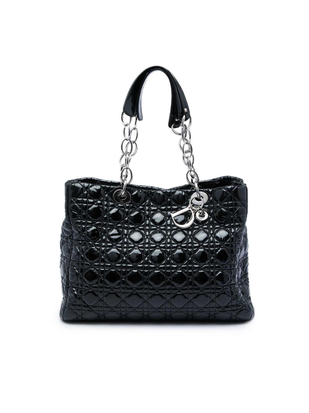 Dior Large Patent Cannage Lady Soft #360351D13B
